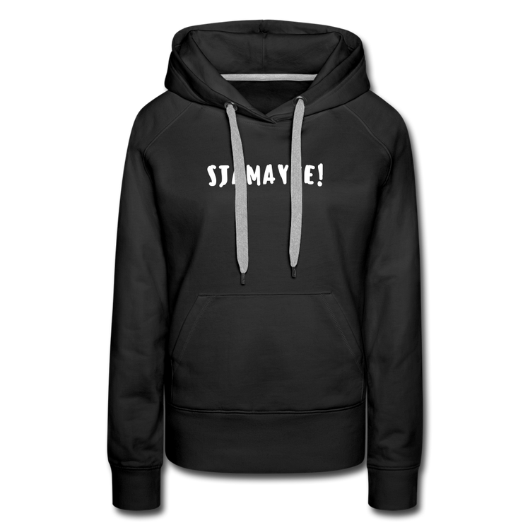 sjamayee - Premium Hoodie (vrouw) - zwart