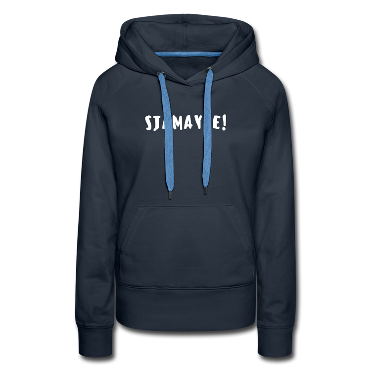 sjamayee - Premium Hoodie (vrouw) - navy
