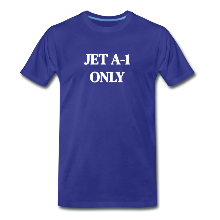JET A-1 ONLY - Premium T-Shirt (man) - koningsblauw