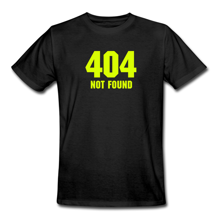 404 not found - Men’s Workwear T-Shirt - zwart