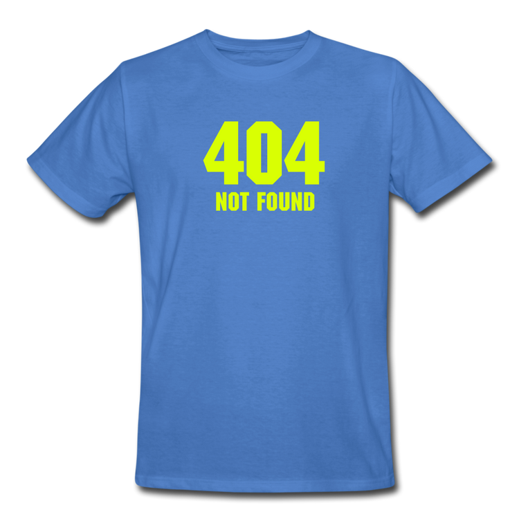 404 not found - Men’s Workwear T-Shirt - blauw