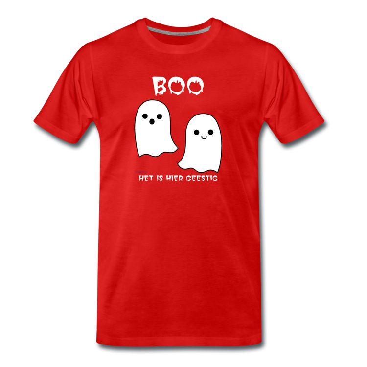 boo - Premium T-Shirt (man) - rood