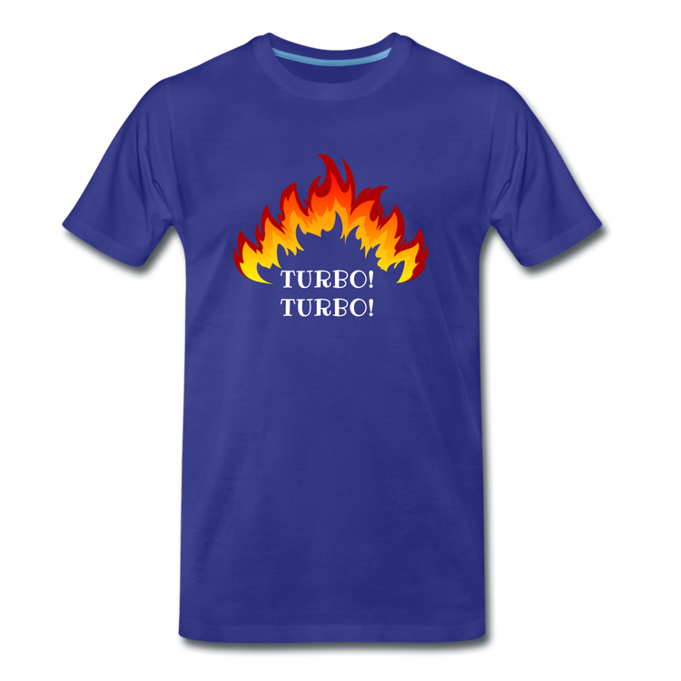 Turbo! Turbo! - Premium T-Shirt (man) - koningsblauw