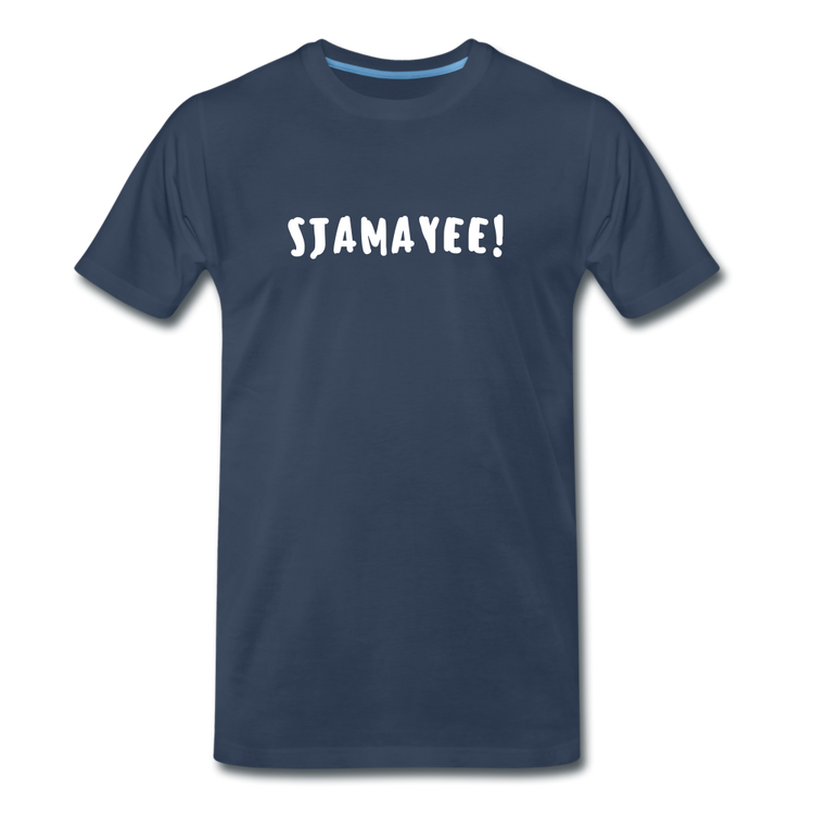 Sjamayee! - Premium T-Shirt (man) - navy