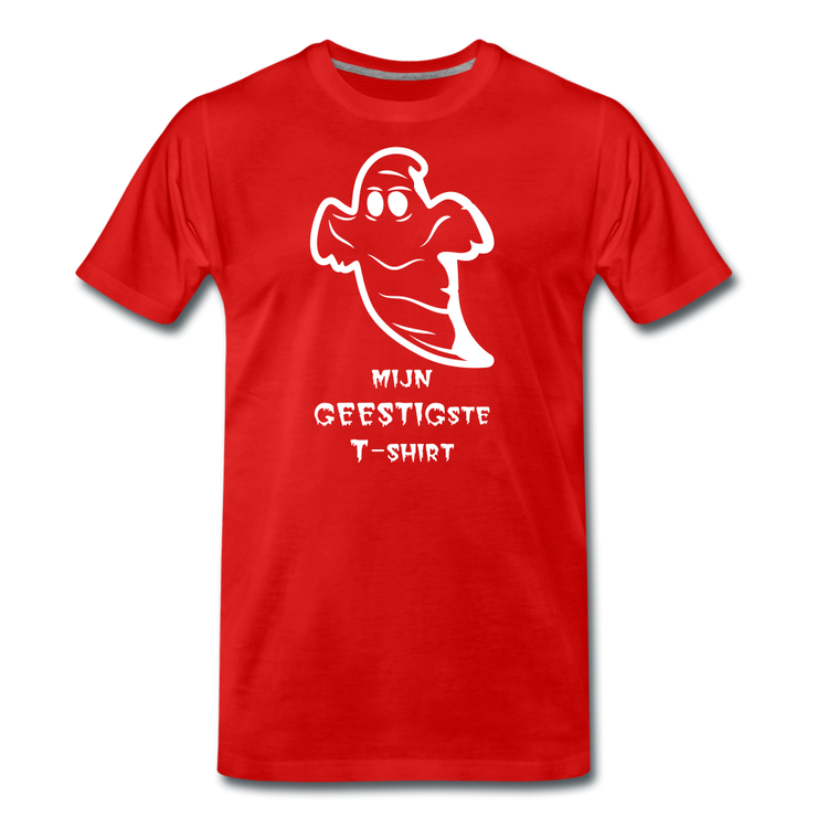 mijn geestigste T-shirt - Premium T-Shirt (man) - rood