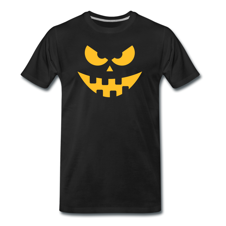 halloween pompoen I - Premium T-Shirt (man) - zwart