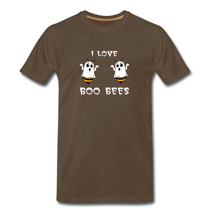 I love boo bees - Premium T-Shirt (man) - edelbruin