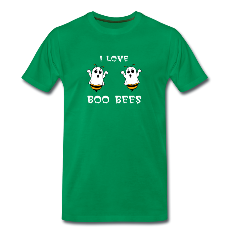 I love boo bees - Premium T-Shirt (man) - kelly groen