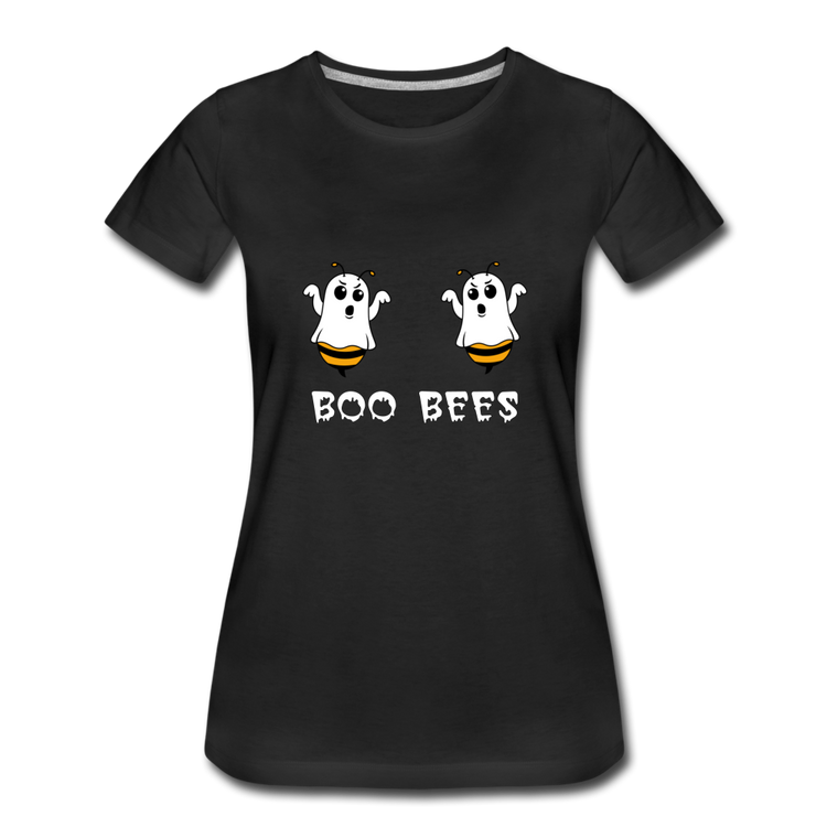 BOO BEES - Premium T-Shirt (vrouw) - zwart