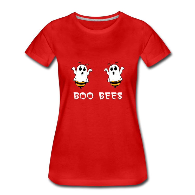 BOO BEES - Premium T-Shirt (vrouw) - rood