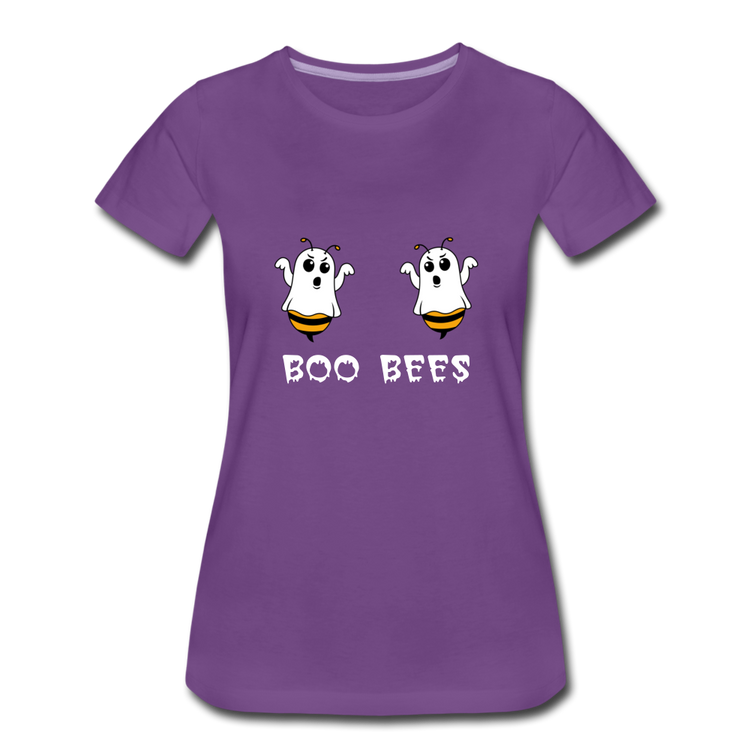 BOO BEES - Premium T-Shirt (vrouw) - paars