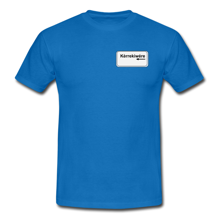 kèrrekiwére - T-Shirt (man) - koningsblauw