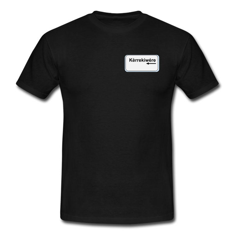 kèrrekiwére - T-Shirt (man) - zwart