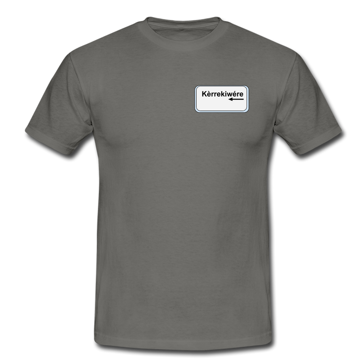 kèrrekiwére - T-Shirt (man) - grafietgrijs