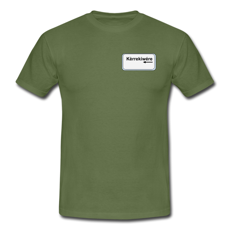 kèrrekiwére - T-Shirt (man) - militairgroen