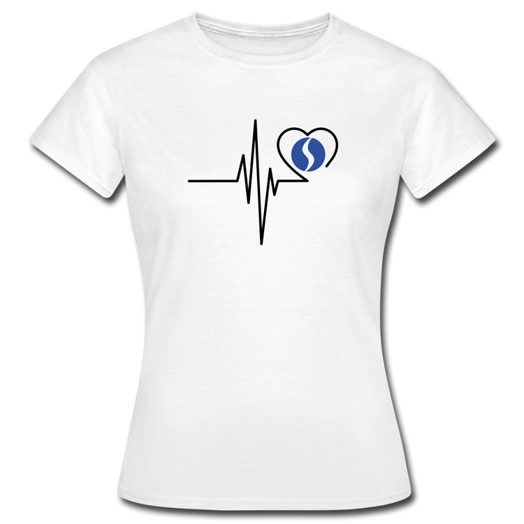 SABENA in my heart 02 - T-Shirt (vrouw) - wit
