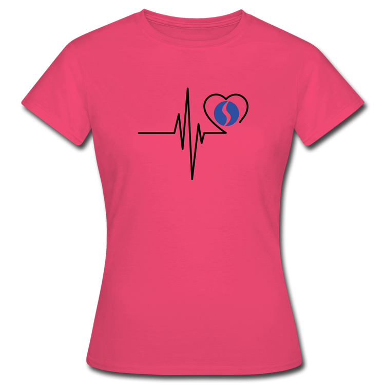 SABENA in my heart 02 - T-Shirt (vrouw) - azalea
