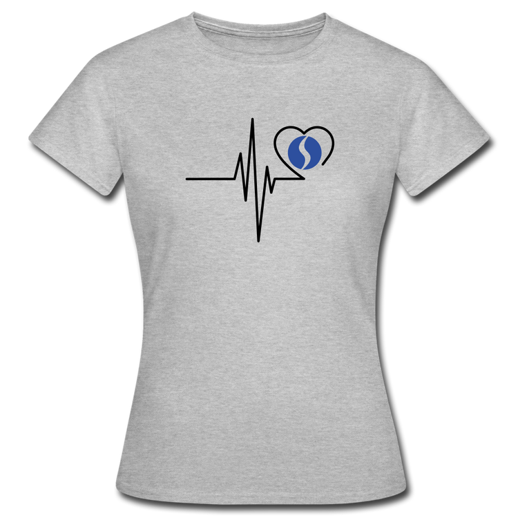 SABENA in my heart 02 - T-Shirt (vrouw) - grijs gemêleerd