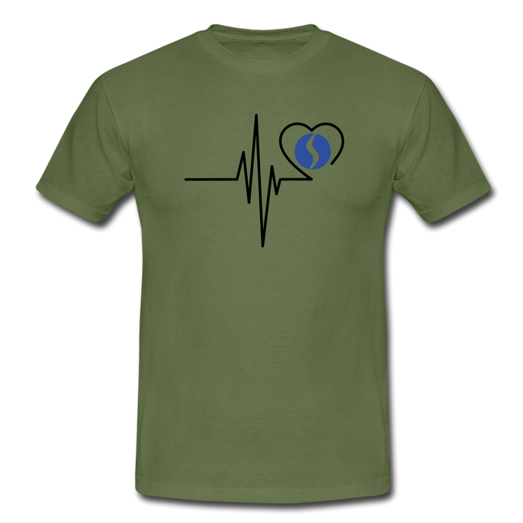 SABENA in my heart 02 - T-Shirt (man) - militairgroen