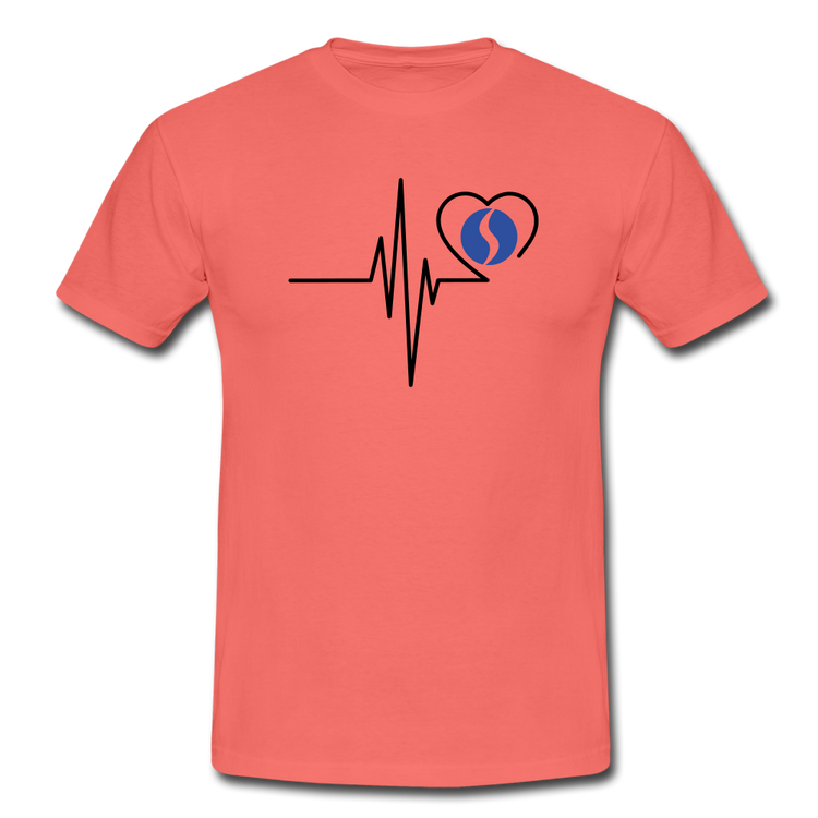 SABENA in my heart 02 - T-Shirt (man) - coral