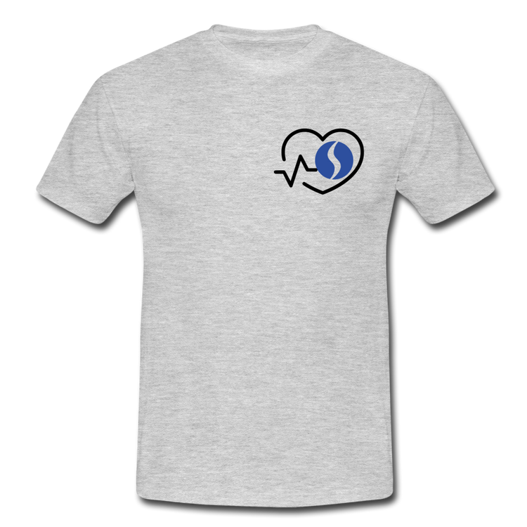 SABENA in my heart 01 - T-shirt (man) - grijs gemêleerd
