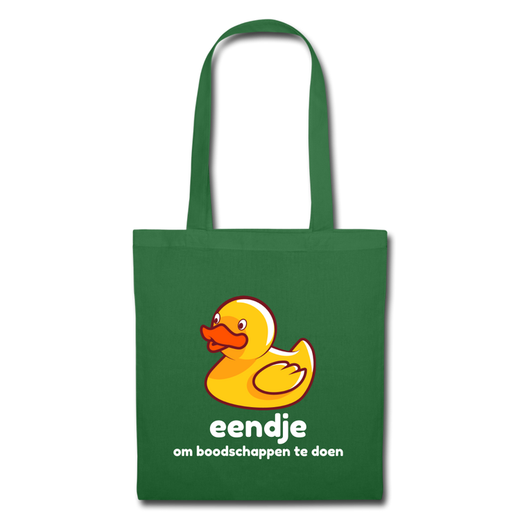eendje om boodschappen te doen - Tote Bag - spar