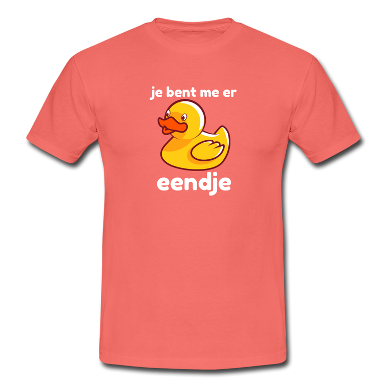je bent me er eendje - T-shirt (man) - coral