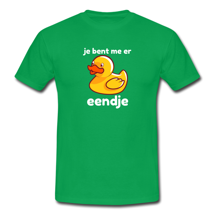 je bent me er eendje - T-shirt (man) - kelly groen