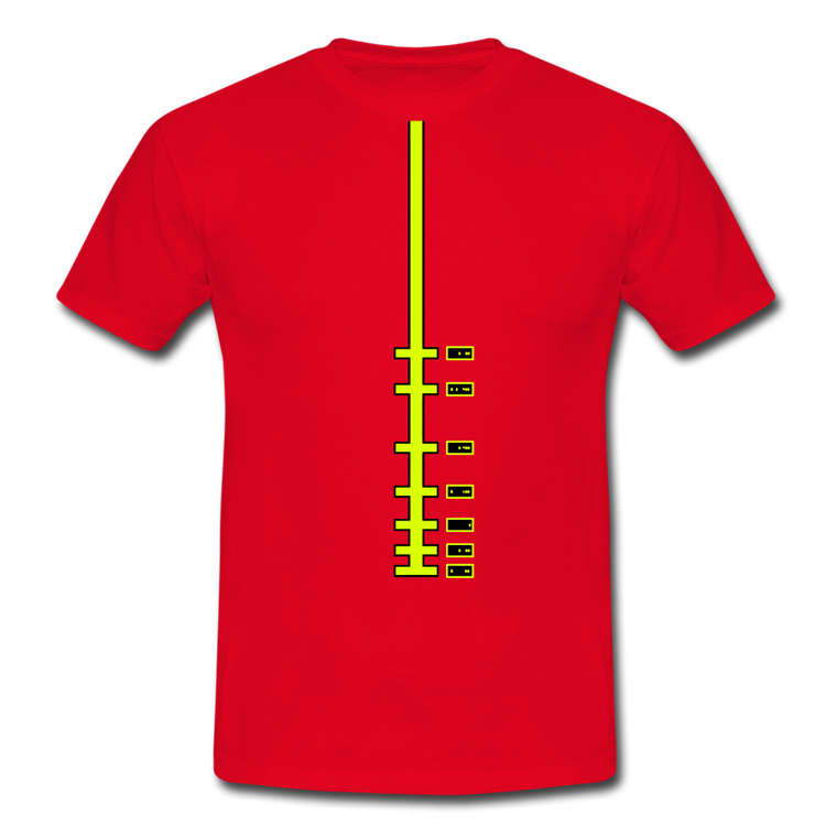 stopbar- T-Shirt (man) - rood