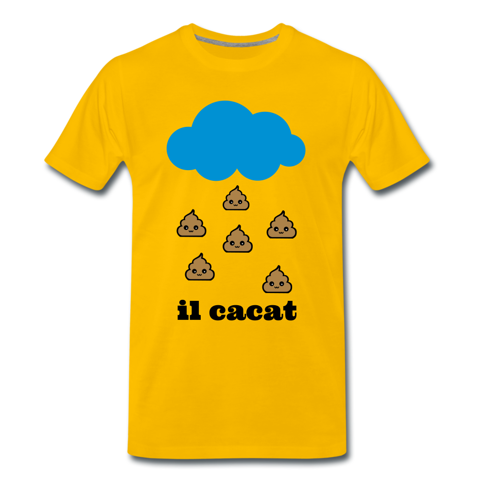 il cacat - Premium T-Shirt (man) - zongeel