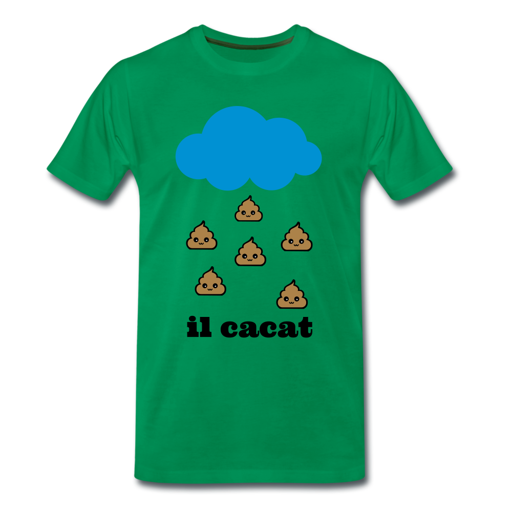 il cacat - Premium T-Shirt (man) - kelly groen
