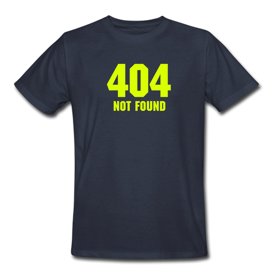 404 not found - Men’s Workwear T-Shirt - navy