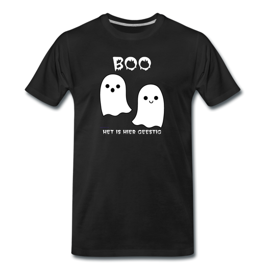 boo - Premium T-Shirt (man) - zwart