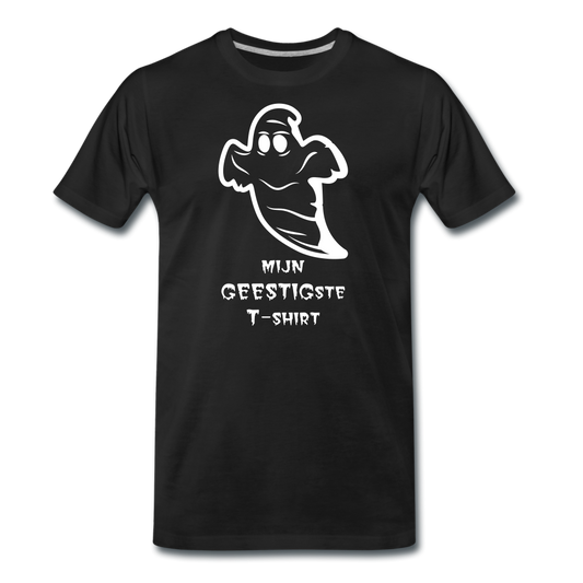 mijn geestigste T-shirt - Premium T-Shirt (man) - zwart