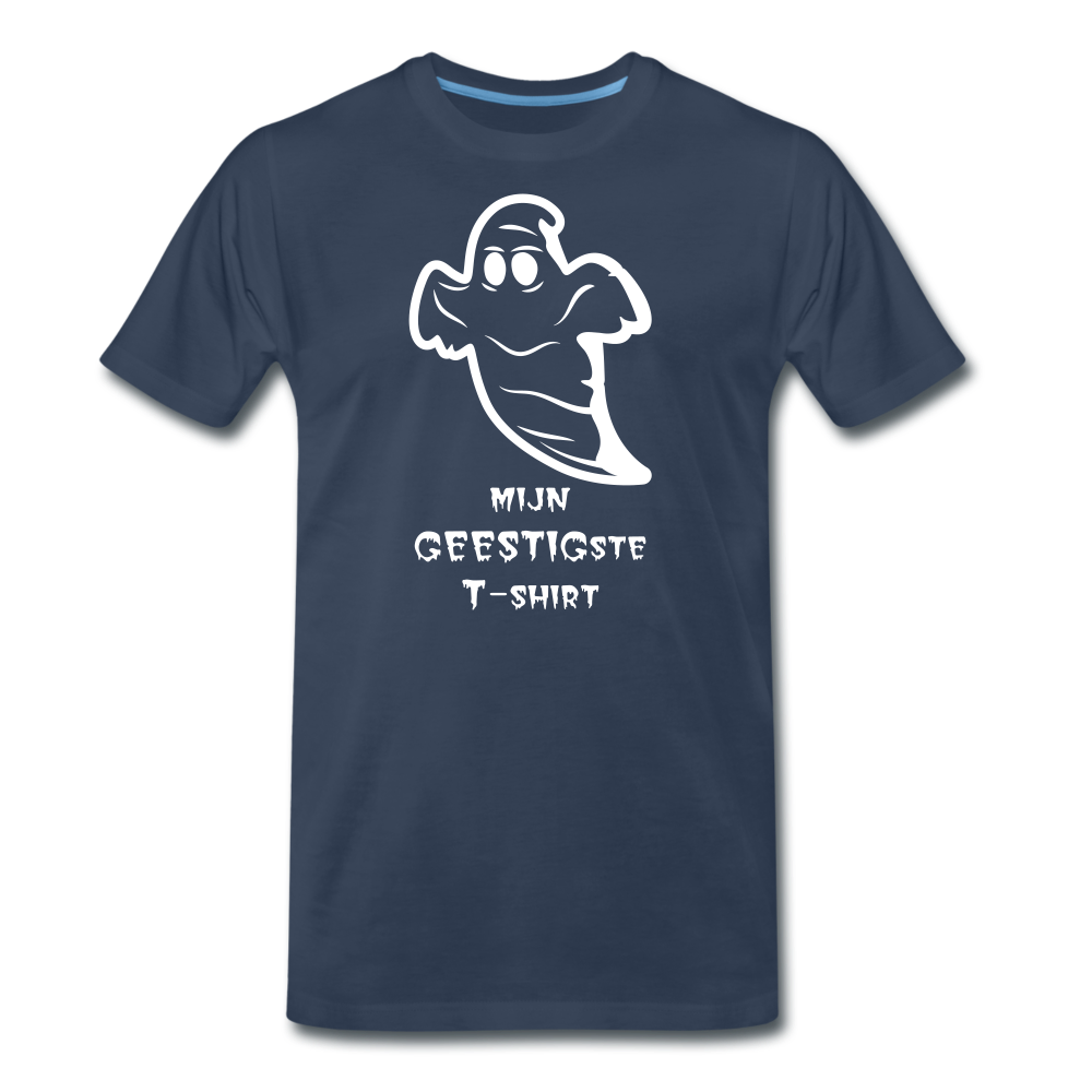 mijn geestigste T-shirt - Premium T-Shirt (man) - navy