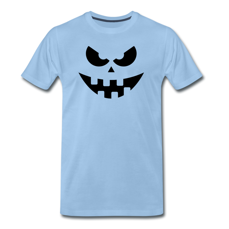 halloween pompoen II - Premium T-Shirt (man) - sky