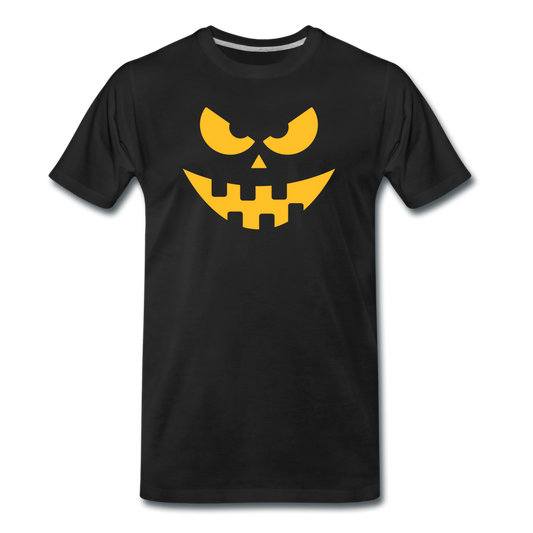 halloween pompoen I - Premium T-Shirt (man) - zwart