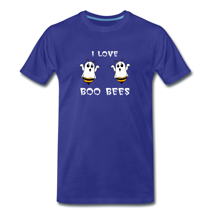 I love boo bees - Premium T-Shirt (man) - koningsblauw