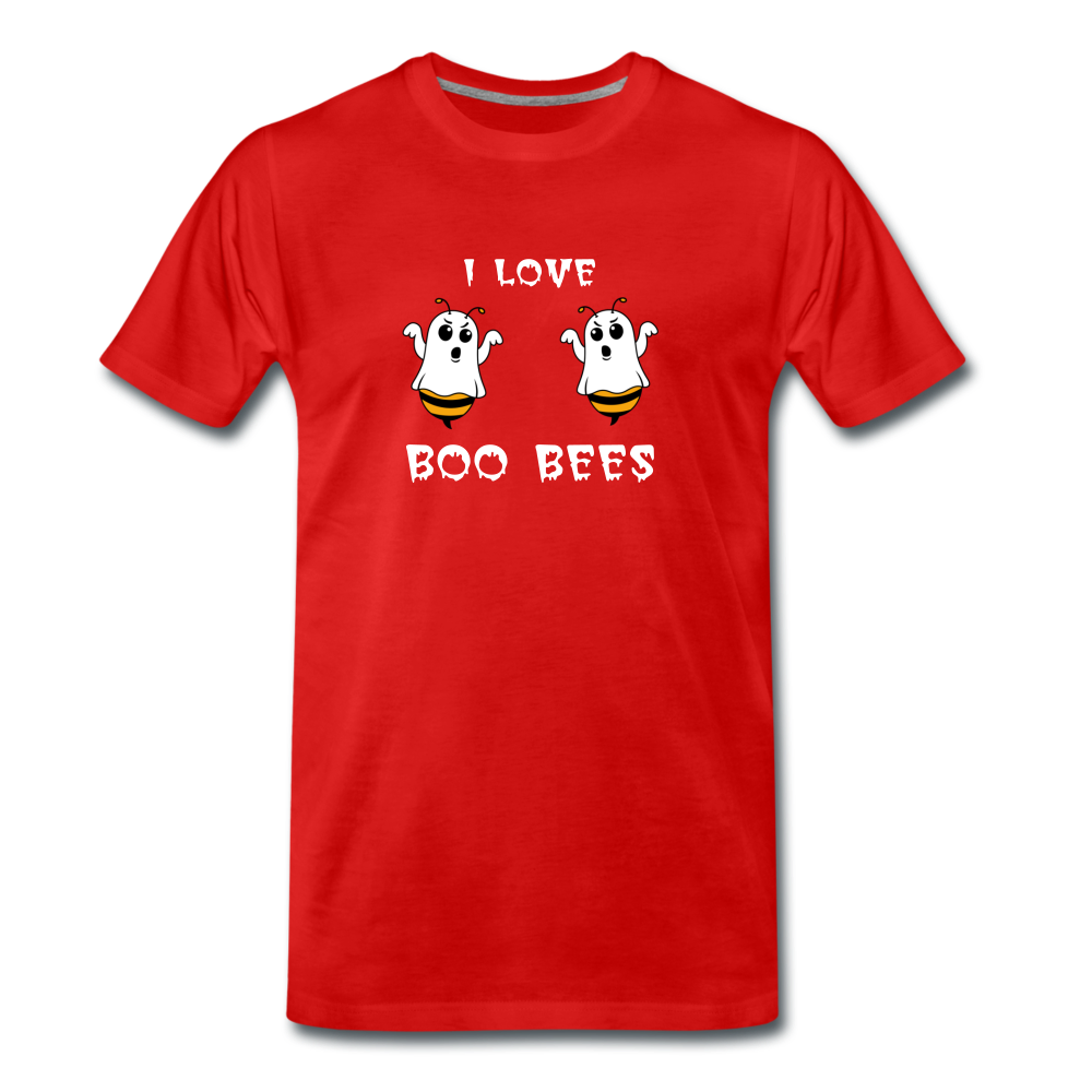 I love boo bees - Premium T-Shirt (man) - rood