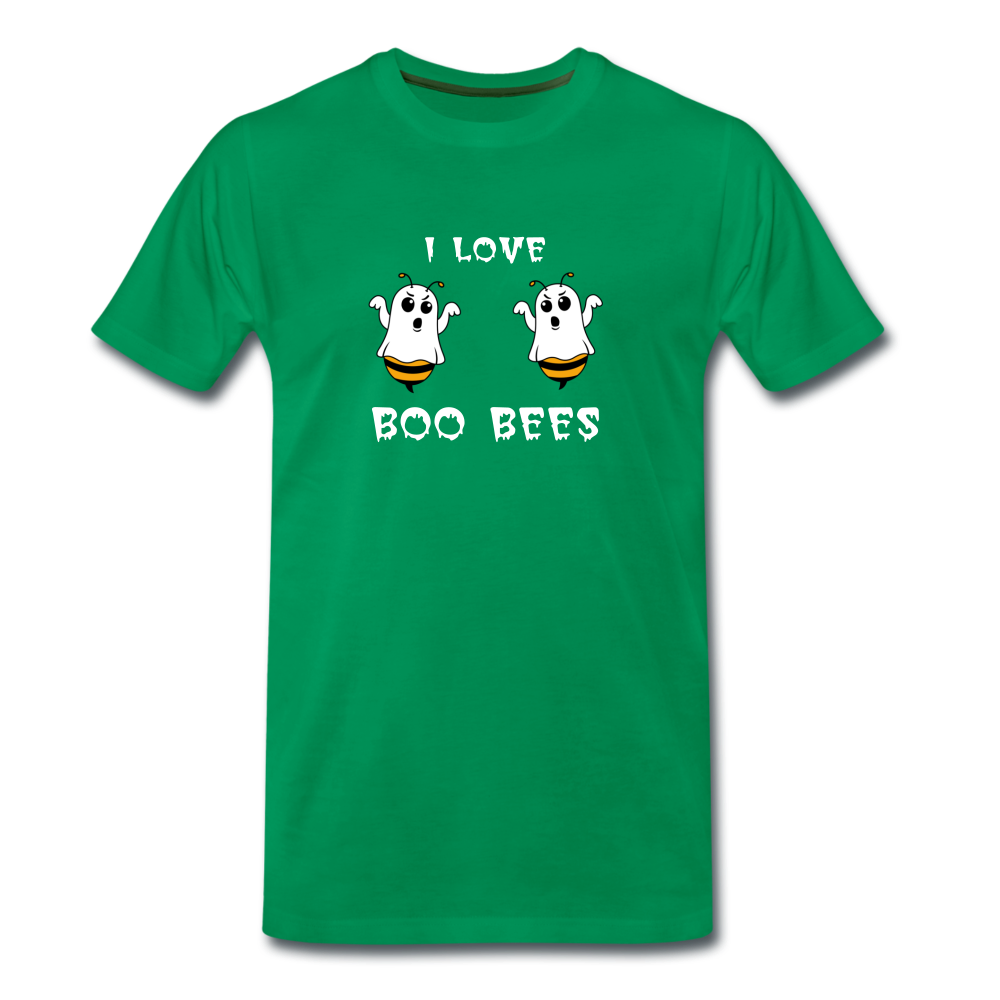 I love boo bees - Premium T-Shirt (man) - kelly groen
