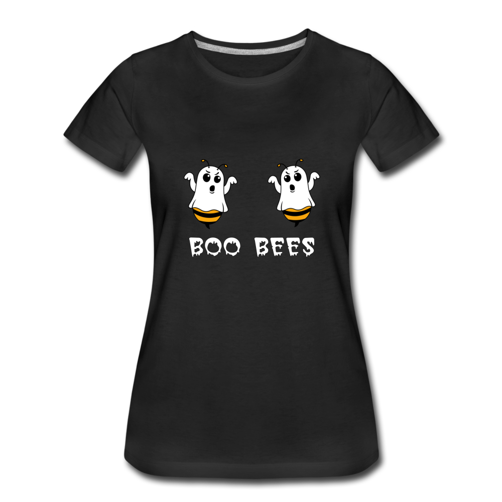 BOO BEES - Premium T-Shirt (vrouw) - zwart