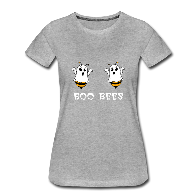 BOO BEES - Premium T-Shirt (vrouw) - grijs gemêleerd