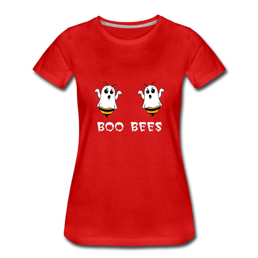 BOO BEES - Premium T-Shirt (vrouw) - rood