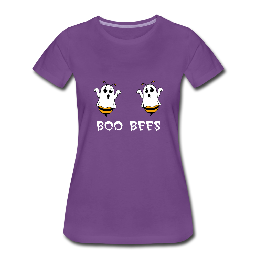 BOO BEES - Premium T-Shirt (vrouw) - paars