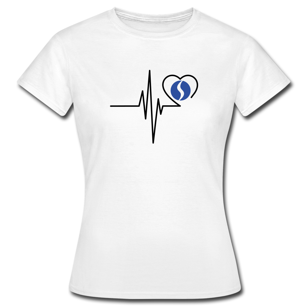 SABENA in my heart 02 - T-Shirt (vrouw) - wit