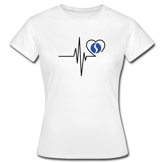 SABENA in my heart 02 - T-Shirt (vrouw) - wit