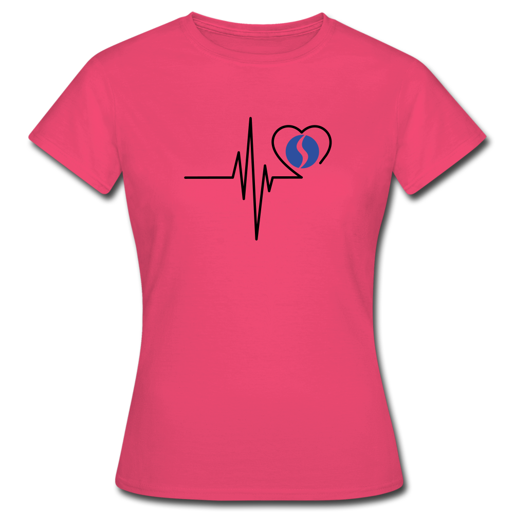 SABENA in my heart 02 - T-Shirt (vrouw) - azalea