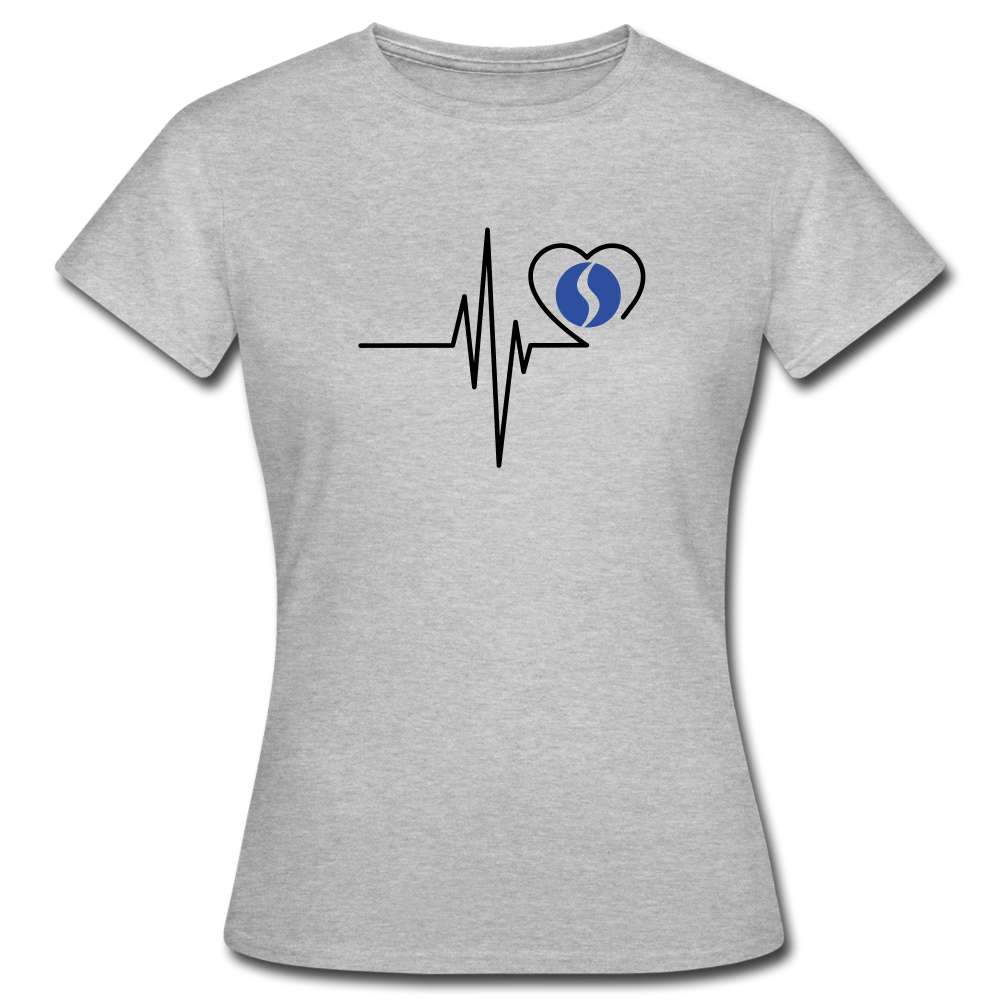 SABENA in my heart 02 - T-Shirt (vrouw) - grijs gemêleerd