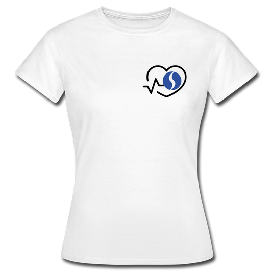 SABENA in my heart 01 - T-shirt (vrouw) - wit