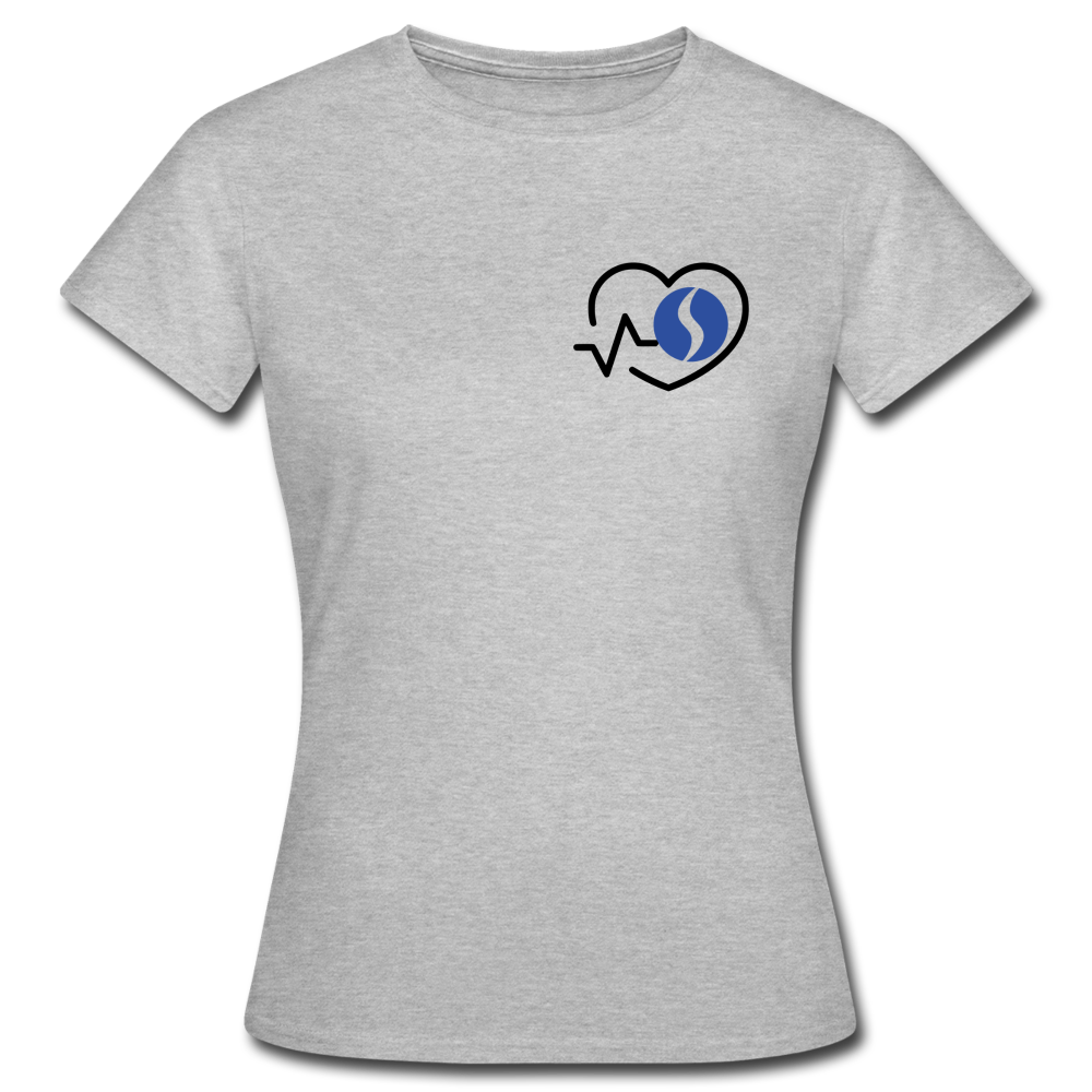SABENA in my heart 01 - T-shirt (vrouw) - grijs gemêleerd